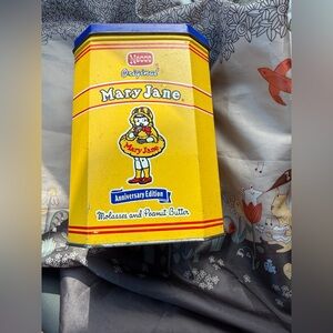 Vintage Collectible Necco Mary Jane Anniversary Edition Tin